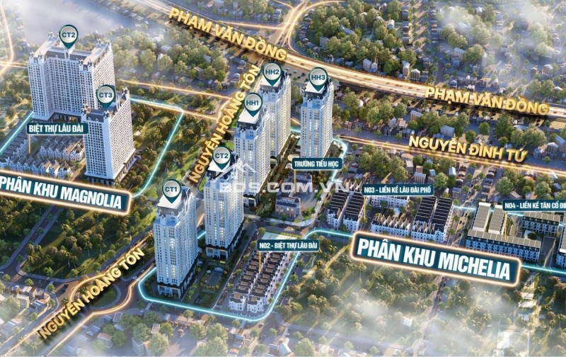 Căn Hộ Cao Cấp JADE SQUARE đường Phạm Văn Đồng